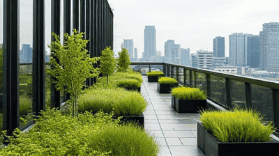 How Rooftop Gardens and Cool Roofs Combat Heat Pollution