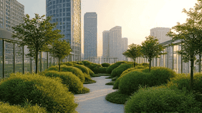 How Rooftop Gardens and Cool Roofs Combat Heat Pollution