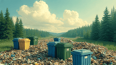 The Hidden Costs of Landfills: Methane Emissions and Soil Contamination