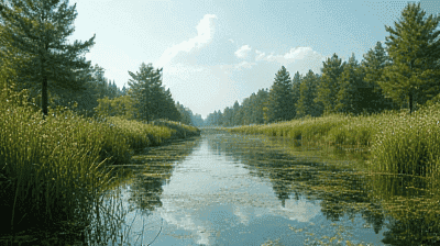 The Role of Wetlands in Naturally Filtering Polluted Water